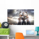 American football players in action on stadium Wall Mural
