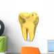 Golden Tooth Wall Decal