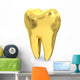 Golden Tooth Wall Decal