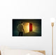 Bright glowing door Wall Mural