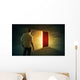 Bright glowing door Wall Mural