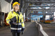 Industrial Harbor inspector Wall Mural