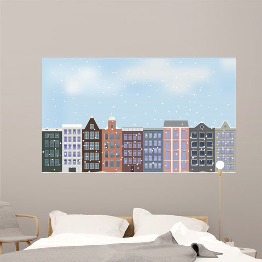 Illustration Old European City