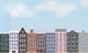 Illustration Old European City