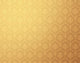 Floral Pattern Gold Wallpaper Wall Decal