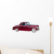 Red classical vintage  automobile Wall Mural