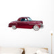 Red classical vintage  automobile Wall Mural