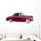 Red classical vintage  automobile Wall Mural