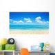 Calm Beach Sea Wall Mural