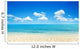 Calm Beach Sea Wall Mural