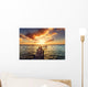 Boardwalk on beach Wall Mural