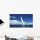 Open Ocean Sailing Yacht Wall Decal