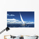Open Ocean Sailing Yacht Wall Decal