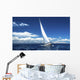 Open Ocean Sailing Yacht Wall Decal