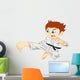 karate boy Wall Decal