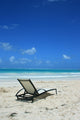 Deckchair on the beach Wall Mural