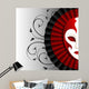 Mask with Red Frill