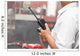 Man using walkie talkie Wall Mural