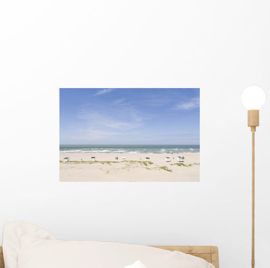 strand bei oostkapelle Wall Mural
