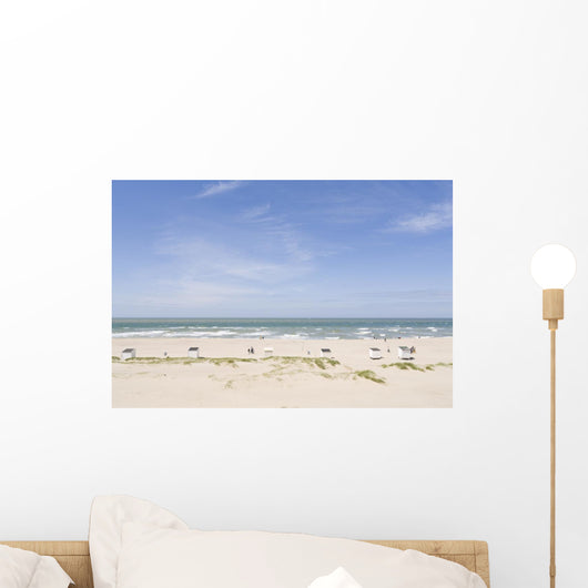 strand bei oostkapelle Wall Mural