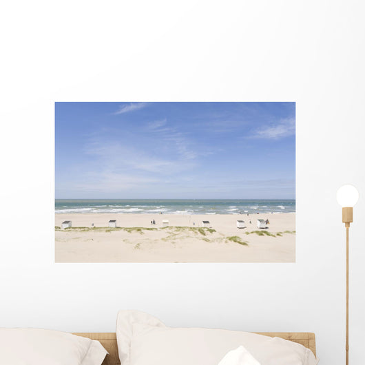 strand bei oostkapelle Wall Mural