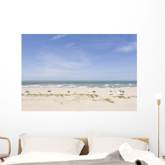 strand bei oostkapelle Wall Mural