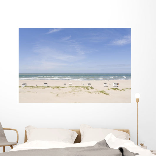 strand bei oostkapelle Wall Mural