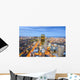Boston, Massachusetts Downtown Cityscape Wall Mural