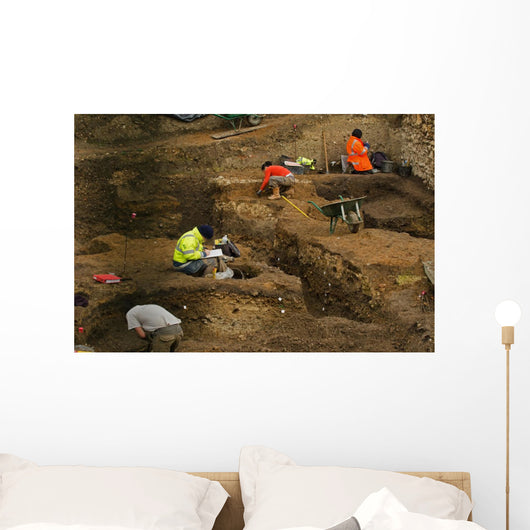 archéologues Wall Mural