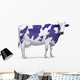 Purple Cow Wall Decal