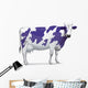 Purple Cow Wall Decal