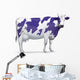 Purple Cow Wall Decal
