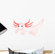 Axolotl (Mexican salamander) Wall Decal
