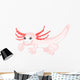 Axolotl (Mexican salamander) Wall Decal