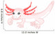 Axolotl (Mexican salamander) Wall Decal