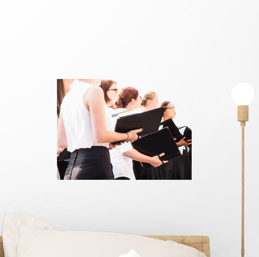 Choir Singers Wall Mural