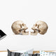 Yammering Human Skulls Wall Decal Sticker Set