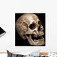 Three Fourths Skull Wall Mural