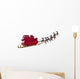 Byebye Santa Claus Wall Decal