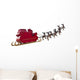 Byebye Santa Claus Wall Decal