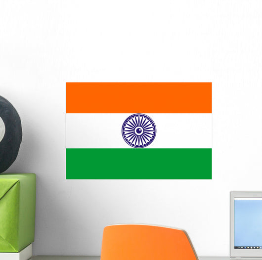 Indian Flag Wall Mural