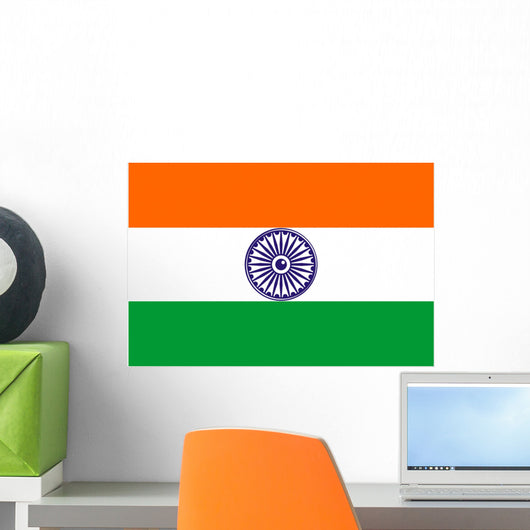 Indian Flag Wall Mural