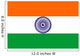Indian Flag Wall Mural