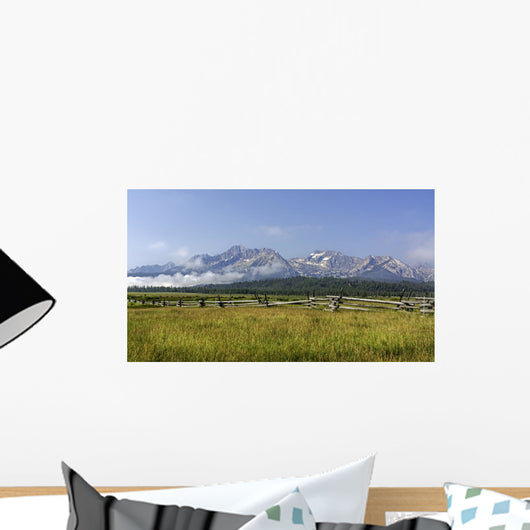 Idaho Sawooth mountains Wall Mural