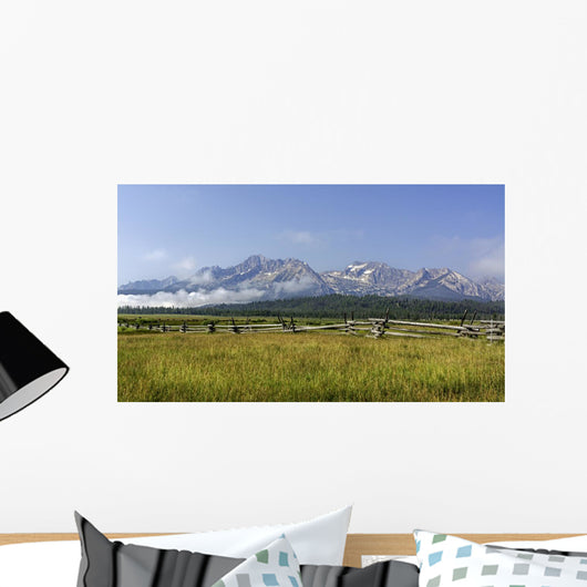 Idaho Sawooth mountains Wall Mural