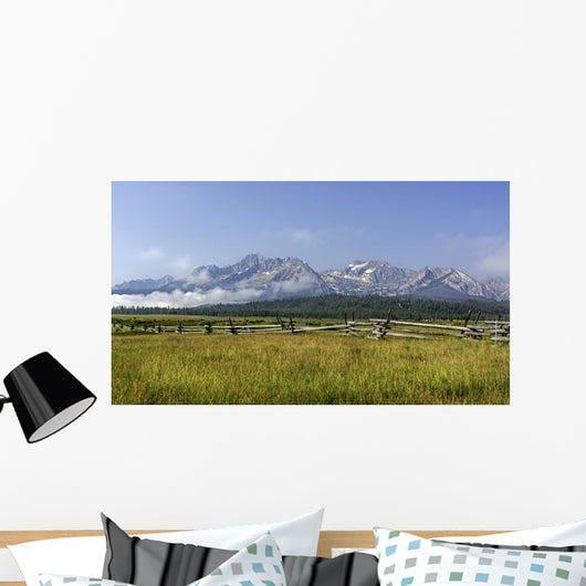 Idaho Sawooth mountains Wall Mural