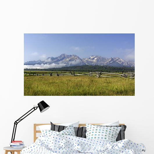 Idaho Sawooth mountains Wall Mural