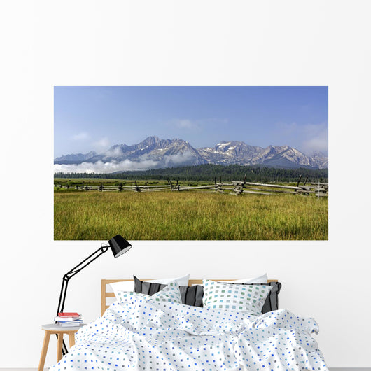 Idaho Sawooth mountains Wall Mural