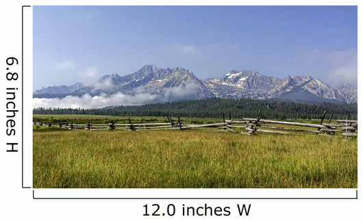Idaho Sawooth mountains Wall Mural
