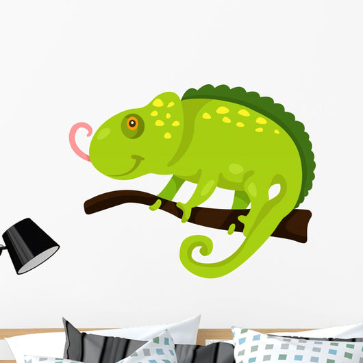 cartoon iguana Wall Decal